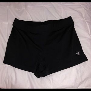 Black varsity spandex